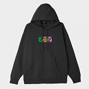 (112842512) 노 이블 박스핏 프리미엄 후드티 BLK